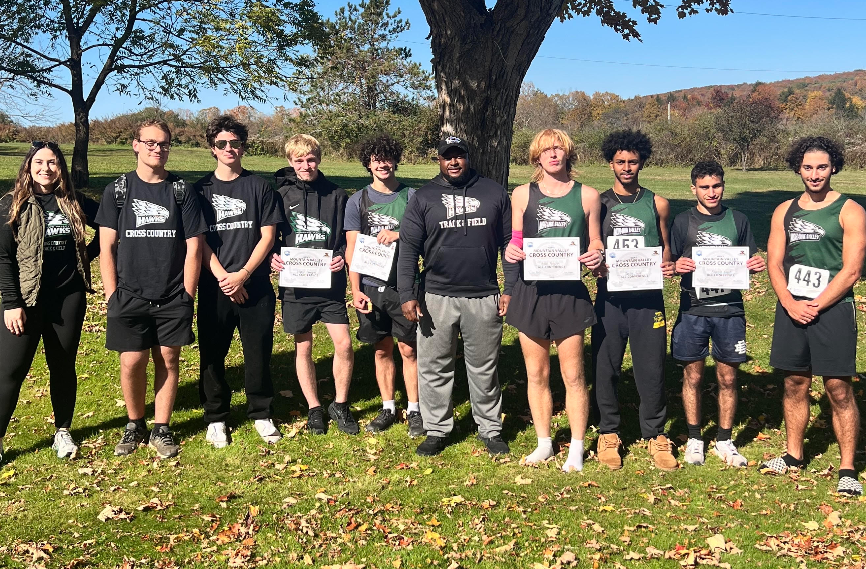 Men's Cross Country Placed 2nd, at Mountain Valley Conference Championships